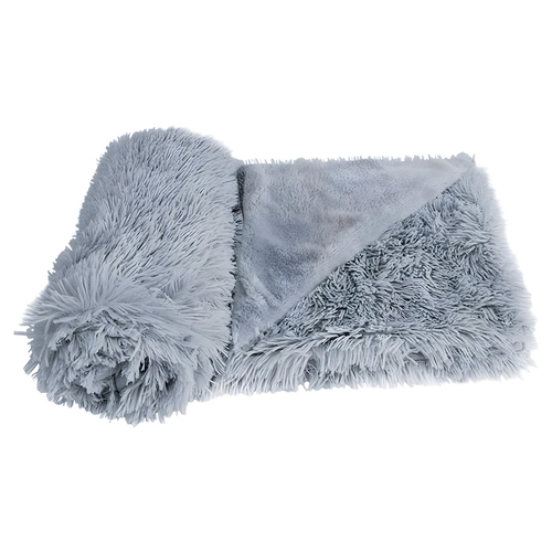 Nobby Hunde Hundedecke Fleece Plaid Esla hellgrau, Maße: 70 x 100 cm Nobby Hunde Hundedecke Fleece Plaid Esla hellgrau, Maße: 70 x 100 cm
