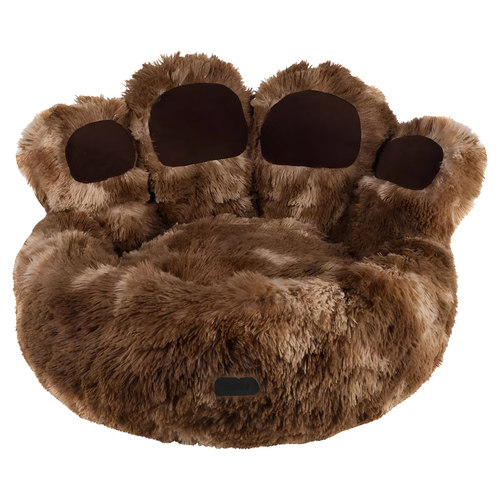 Nobby Hundebett Calbu braun, Maße: Ø 90 x 24 cm / 45 cm