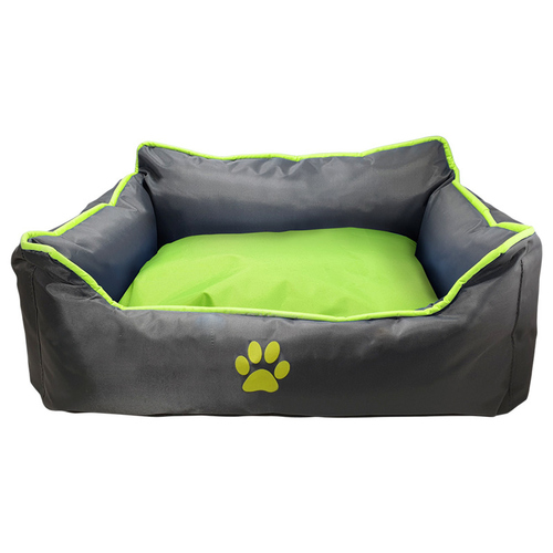 Nobby Hundebett Komfort Classic Reno eckig hellgrün, Maße: 52 x 51 x 16 cm