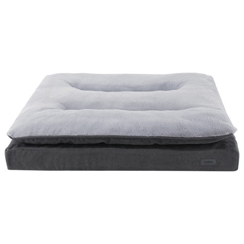 Nobby Hundekissen Komfort Vara grau/hellgrau, Maße: 122 x 91 x 17,5 cm Nobby Hundekissen Komfort Vara grau/hellgrau, Maße: 122 x 91 x 17,5 cm