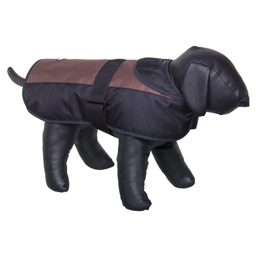 Nobby Hundemantel Caibo braun/schwarz, Länge: 80 cm