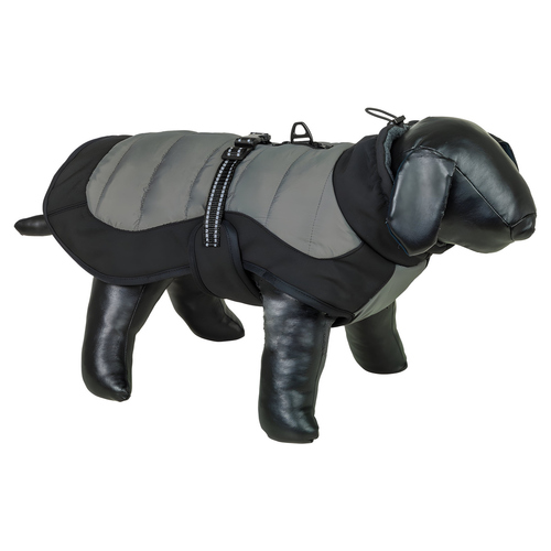 Nobby Hundemantel Mix 2in1 Inside grau/schwarz, Größe: 80 cm