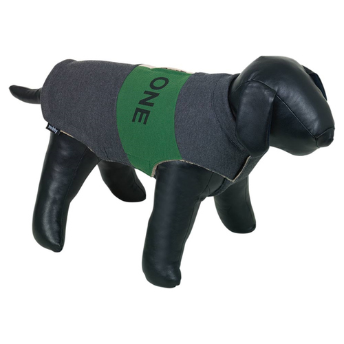 Nobby Hundepullover "The One" grau/grün, Größe: 44 cm