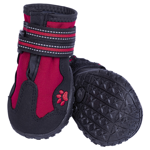 Nobby Hundeschuhe Runners rot - 2er Pack, Größe: L (6)