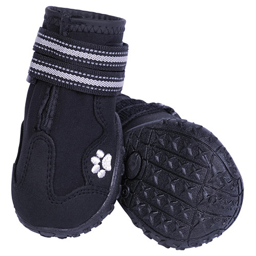 Nobby Hundeschuhe Runners schwarz - 2er Pack, Größe: L (6)
