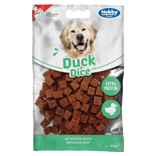 Nobby Hundesnack Duck Dice 100 g