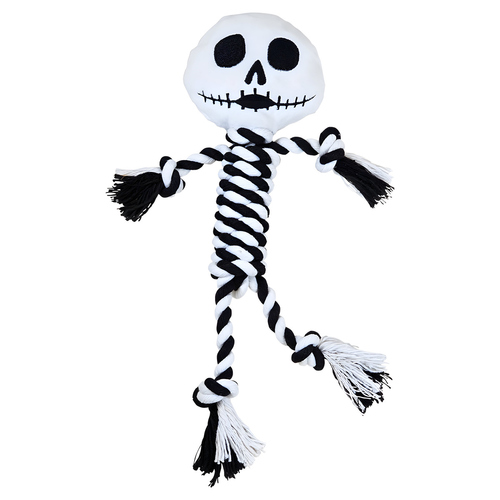 Nobby Hundespielzeug Halloween Knotenseil Skelett