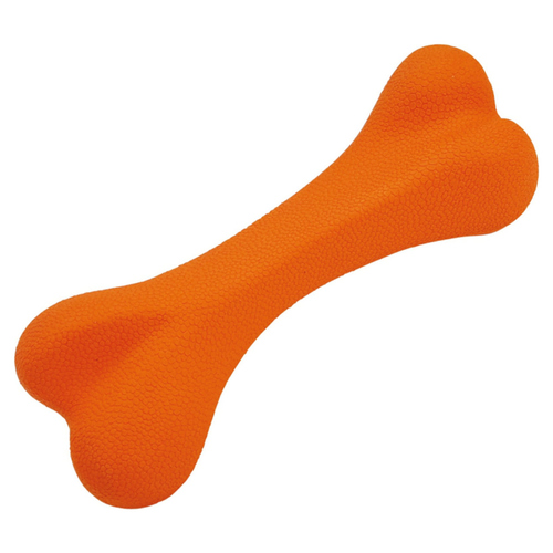 Nobby Hundespielzeug Vollgummi Knochen orange