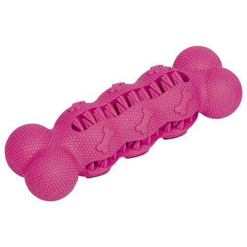 Nobby Hundespielzeug Vollgummi Knochen pink