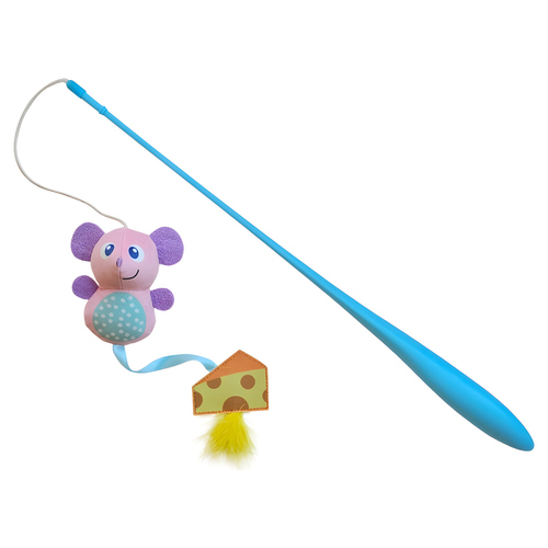 Nobby Katzen-Angel mit Maus-Spielzeug