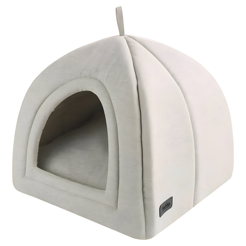 Nobby Katzen-Höhle Valea eckig beige