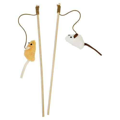 Nobby Katzenangel Plüschmaus mit Stimme und Catnip