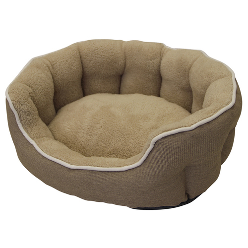 Nobby Katzenbett Classic Brenta hellbraun, Maße: 59 x 53 x 18 cm