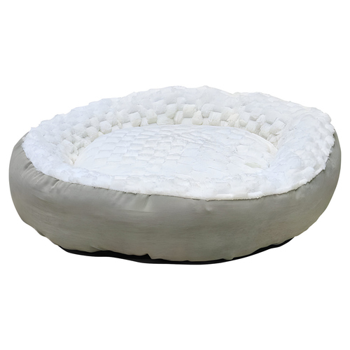 Nobby Katzenbett Donut Diamond cream, Maße: Ø 60 x 18 cm