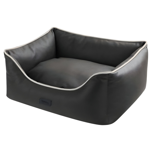 Nobby Katzenbett Horia eckig anthrazit, Maße: 90 x 75 x 26 cm