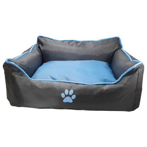 Nobby Katzenbett Komfort Classic Reno eckig hellblau, Maße: 73 x 59 x 18 cm