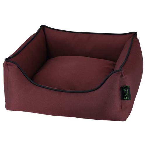 Nobby Katzenbett Komfort eckig Esat bordeaux, Maße: 80 x 70 x 23 cm