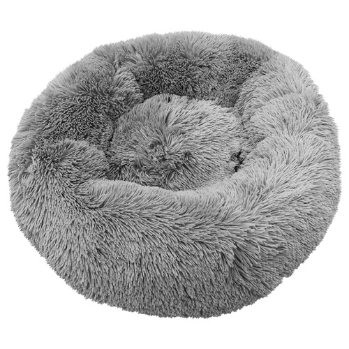 Nobby Katzenbett Kuscheldonut Esla grau, Maße: Ø 50 x 20 cm