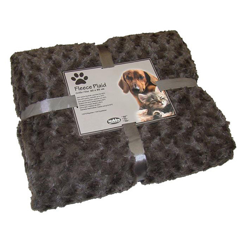 Nobby Katzendecke Fleece Plaid Super Soft braun, Größe: S