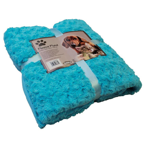 Nobby Katzendecke Fleece Plaid Super Soft hellblau, Größe: S