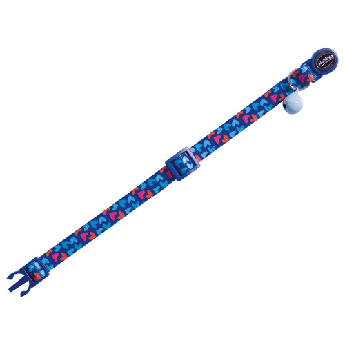 Nobby Katzenhalsband Heart Dark Blue