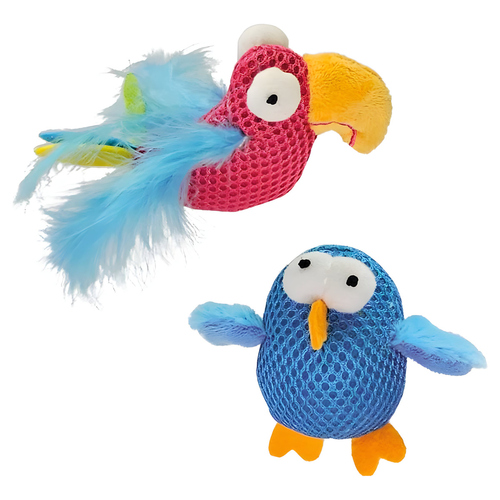 Nobby Katzenspielzeug Vogel mit Catnip aus Mesh Nobby Katzenspielzeug Vogel mit Catnip aus Mesh