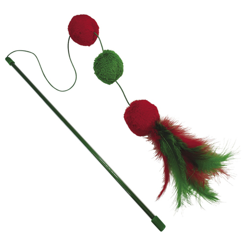 Nobby Katzenspielzeug X-MAS Plüschballangel