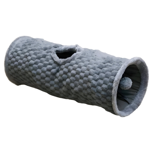 Nobby Katzentunnel Diamond grau, Maße: Ø 27 x 68 cm