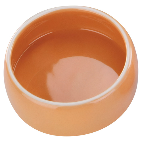 Nobby Keramik Futtertrog orange, Fassungsvermögen: 125 ml