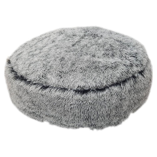 Nobby Komfortkissen Ares rund grau, Maße: Ø 90 x 20 cm Nobby Komfortkissen Ares rund grau, Maße: Ø 90 x 20 cm