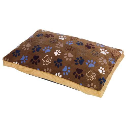 Nobby Komfortkissen eckig Classic Lissi braun, Maße: 70 x 45 x 13 cm