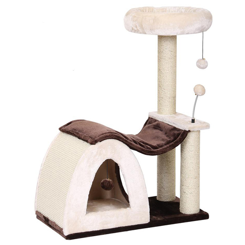 Nobby Kratzbaum Chalia beige/braun