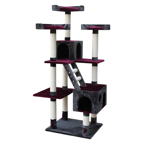 Nobby Kratzbaum Orlando bordeaux/anthrazit Nobby Kratzbaum Orlando bordeaux/anthrazit