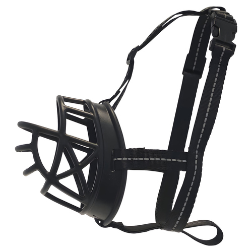 Nobby Maulkorb Comfort schwarz, Größe: M-L