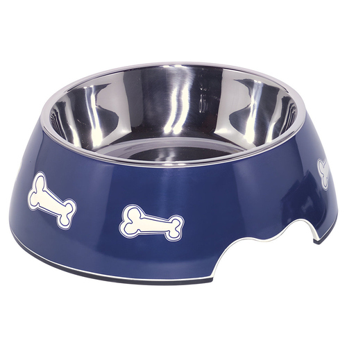 Nobby Melamin Napf Bone blau, Größe: L Nobby Melamin Napf Bone blau, Größe: L