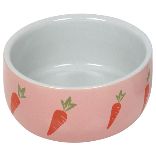 Nobby Nager Keramik Napf Wortel pink