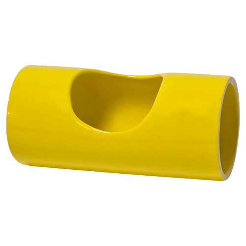 Nobby Nager Keramikhaus Ceramik Tube gelb