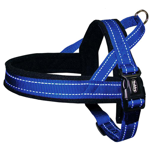Nobby Norweger Geschirr Classic Reflect Soft blau