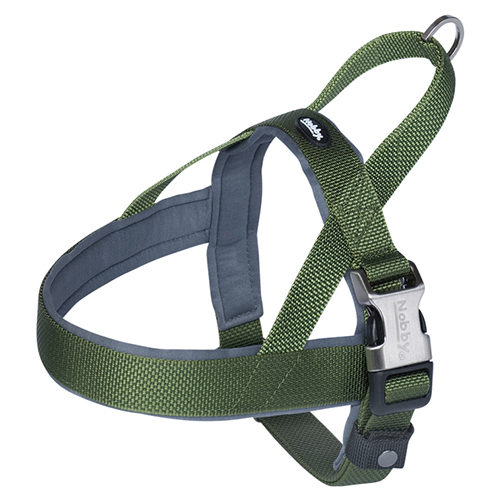 Nobby Norwegergeschirr Classic Preno Royal olivgrün, Bauchumfang: 68-85 cm