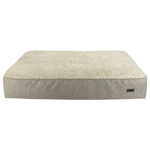 Nobby Orthopädische Komfortmatte eckig Calbu beige, Maße: 120 x 80 x 16 cm
