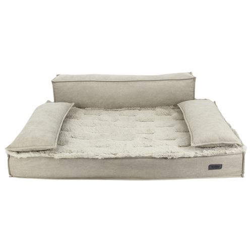 Nobby Orthopädisches Komfortsofa eckig Nuka beige