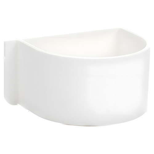 Nobby Papageiennapf oval weiß