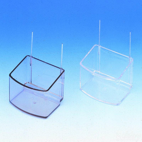 Nobby Papageiennapf rechteckig transparent