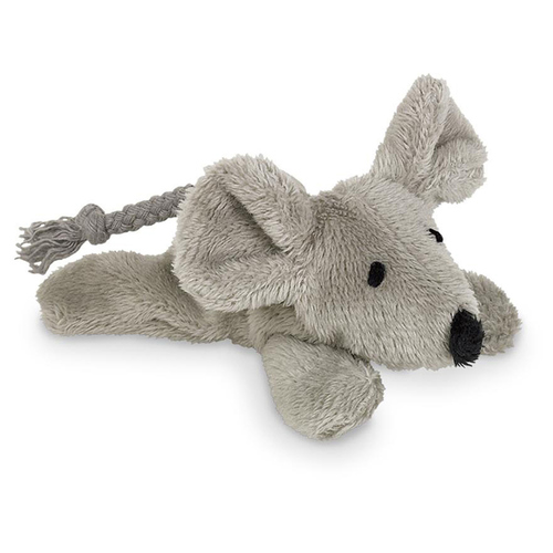 Nobby Plüsch Maus mit Catnip grau 9 cm