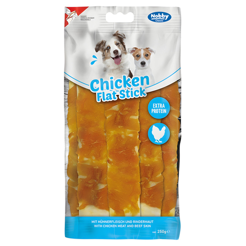 Nobby StarSnack CLASSIC Chicken Flat Stick 250 g Nobby StarSnack CLASSIC Chicken Flat Stick 250 g