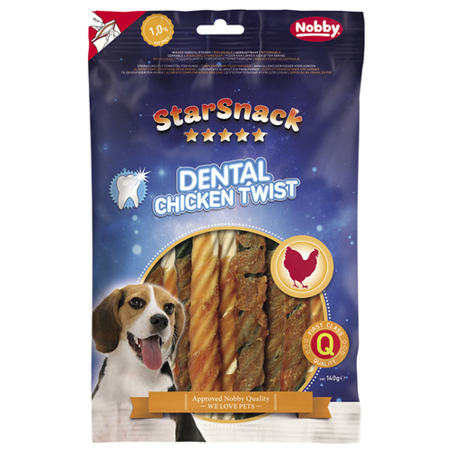 Nobby StarSnack Dental Chicken Twist 140 g