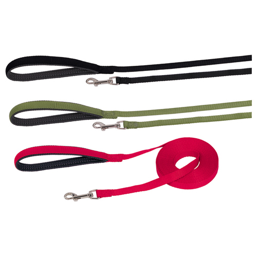 Nobby Suchleine flach schwarz, Maße: 500 cm / 15 mm