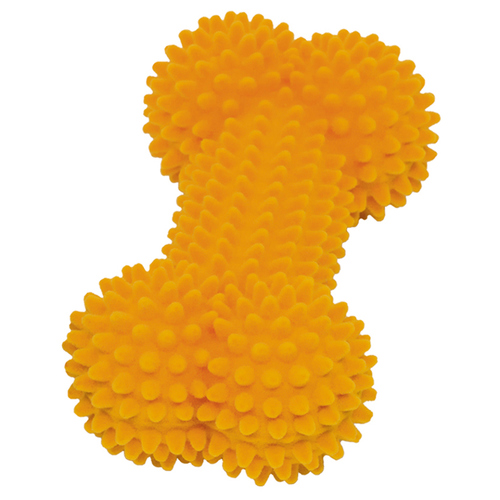 Nobby TPR Knochen mit Spitzen Flocking orange