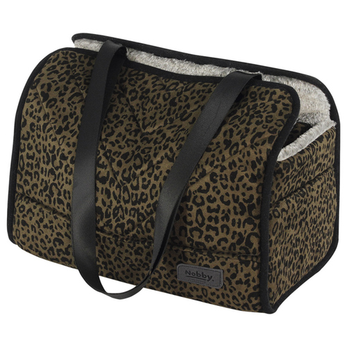 Nobby Tasche Leo leopard braun für Hunde