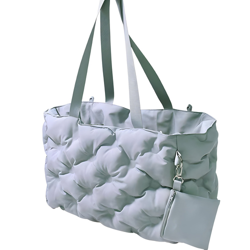 Nobby Tasche Pillow hellgrau für Hunde